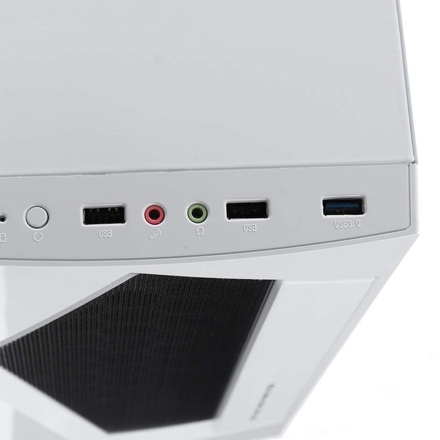 V3 ATX Computer Gaming PC Case 8 Fan Ports USB 3.0 For M-ATX/Mini ITX Motherboard Black/White 370 x 185 x 380mm